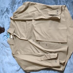 Van Heusen Olive Green Men's Shirt